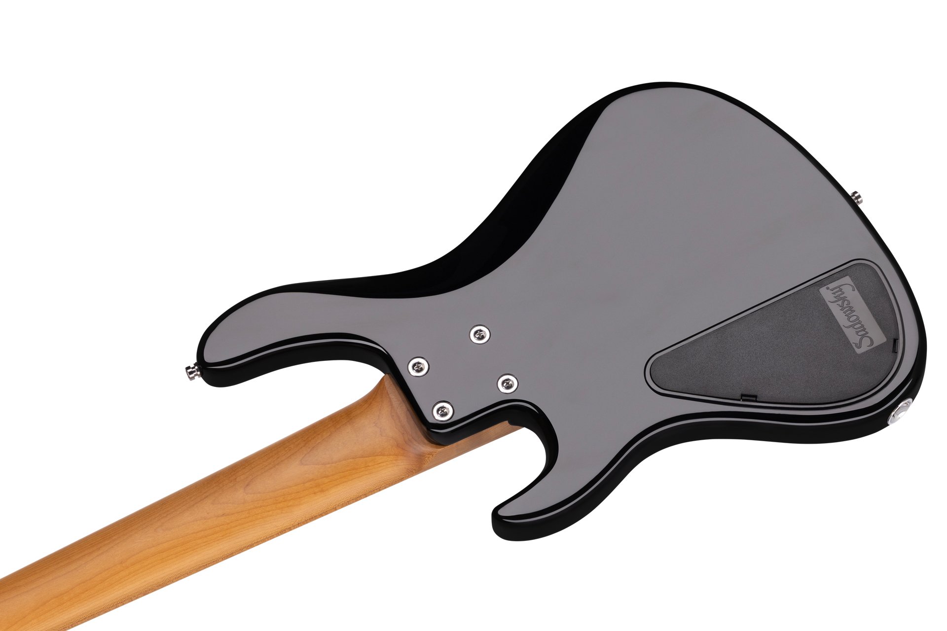 MetroExpress 24-Fret Modern Bass, 5 Fretless - Solid Black High Polish